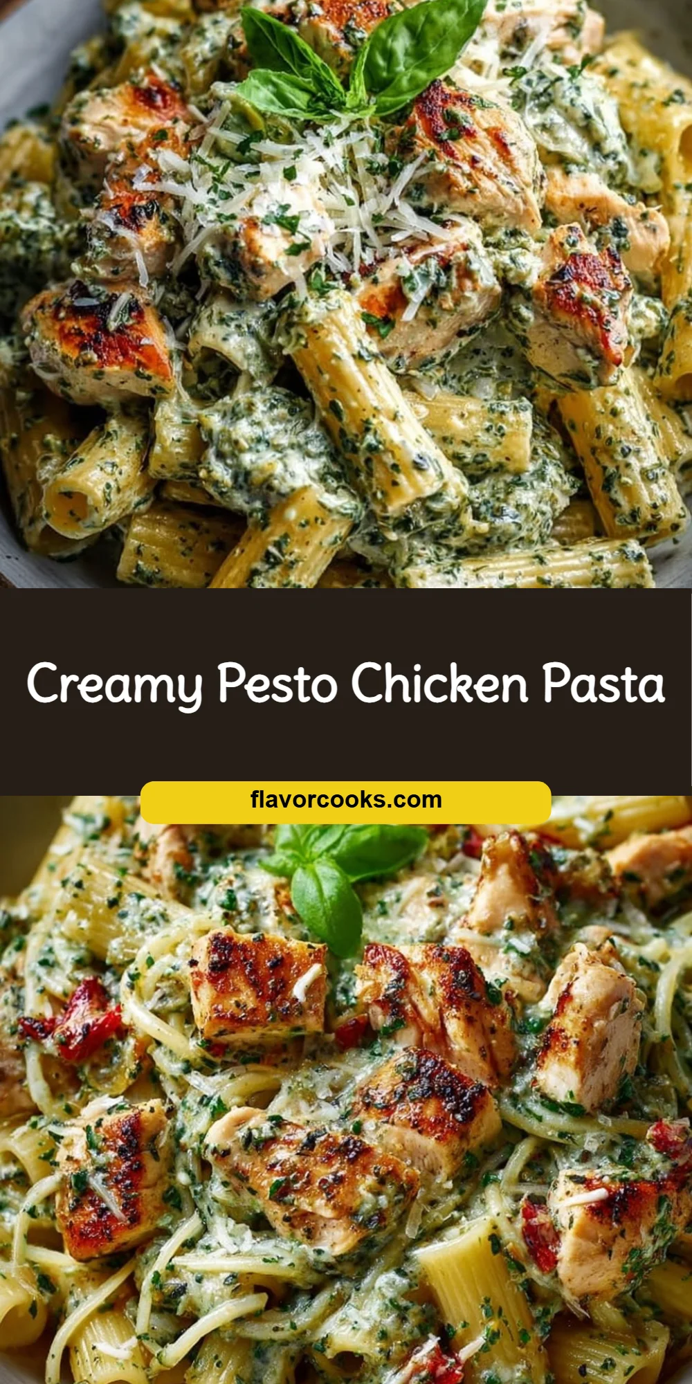 Creamy Pesto Chicken Pasta