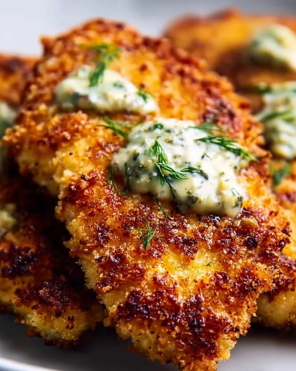 Crispy Dill Pickle Parmesan Chicken
