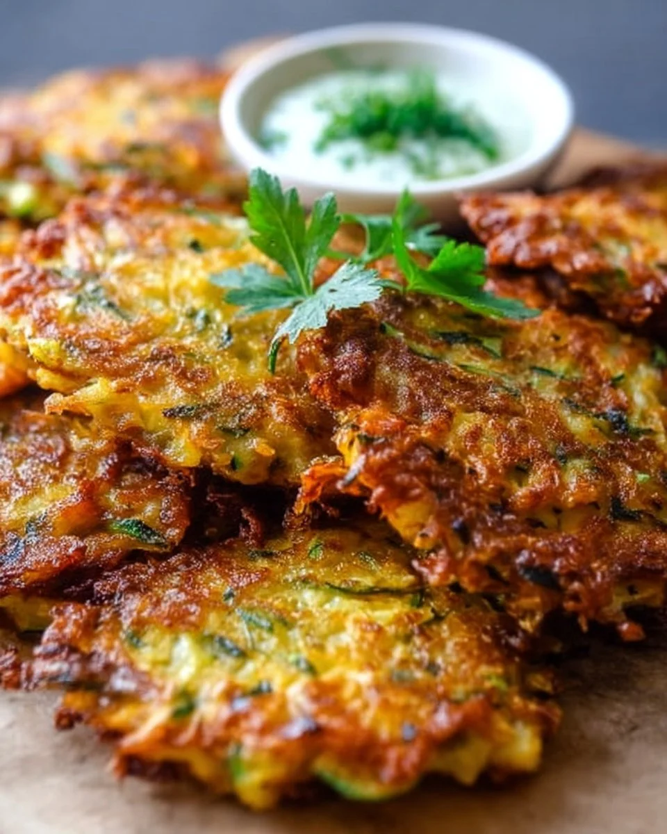 Crispy Vegetable Fritters Recipe