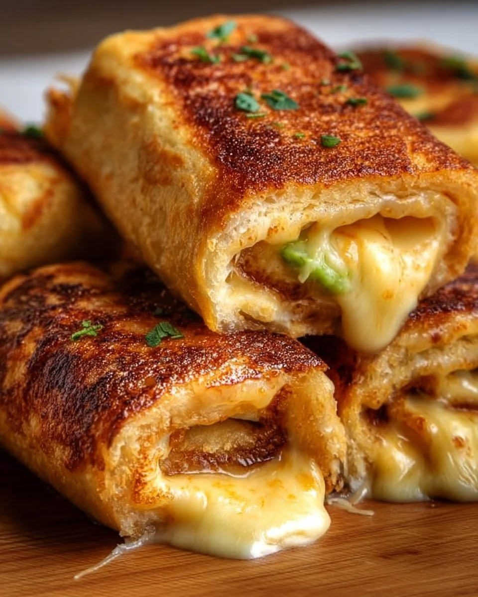 Grilled Cheese Roll Ups Recipe