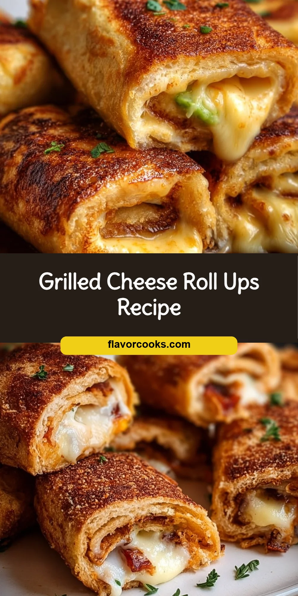 Grilled Cheese Roll Ups Recipe
