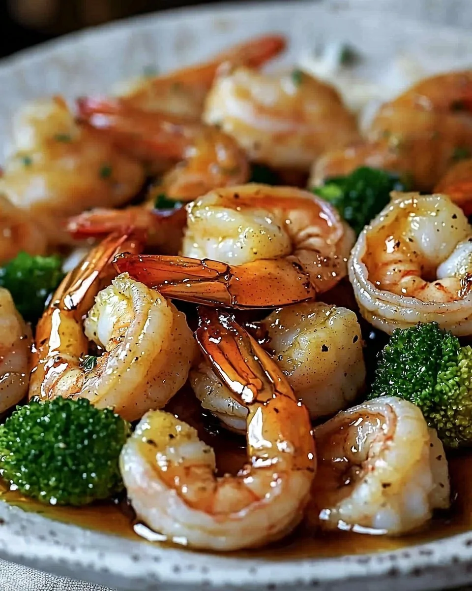 High-Protein Honey Garlic Shrimp
