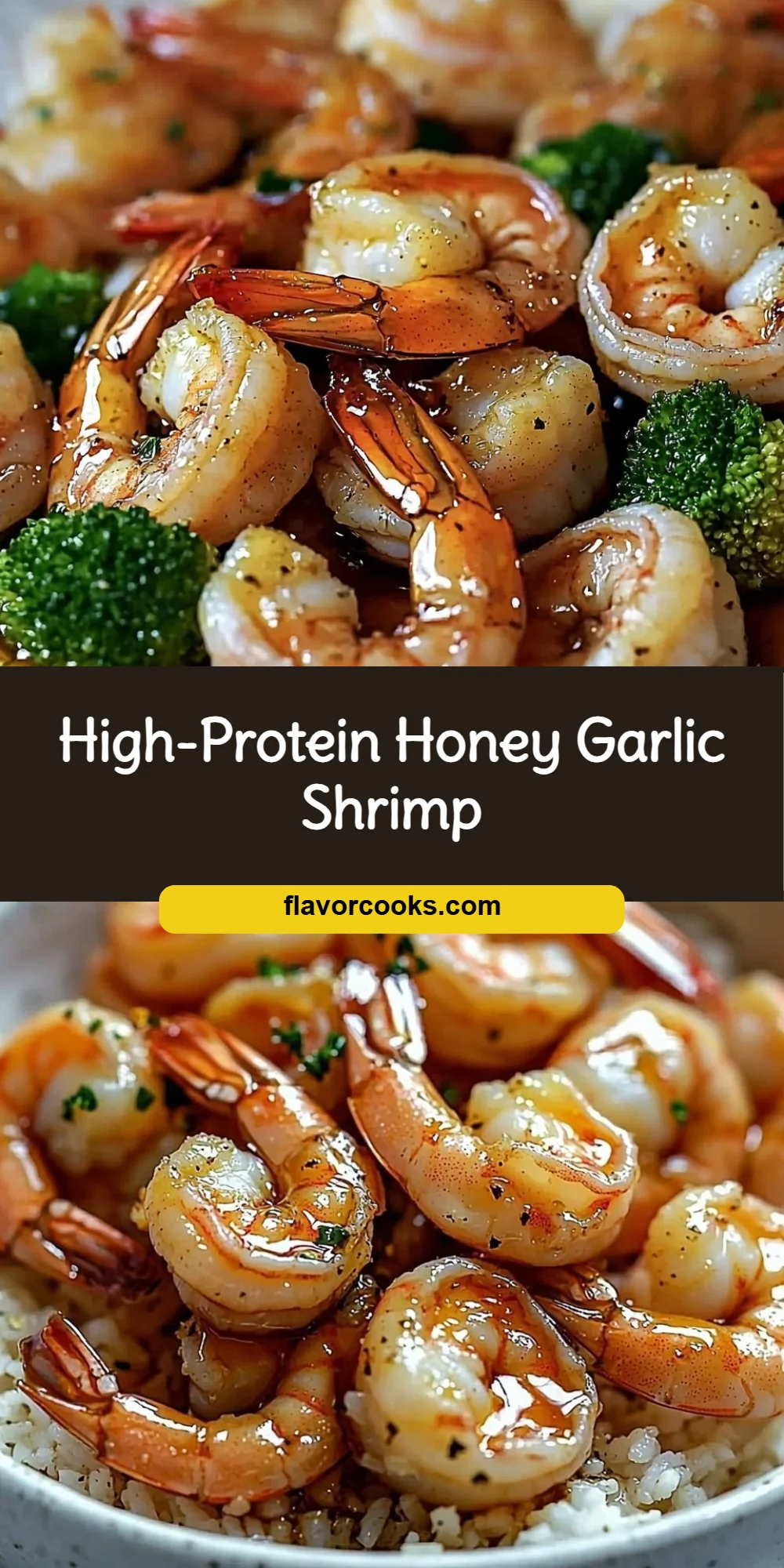 High-Protein Honey Garlic Shrimp