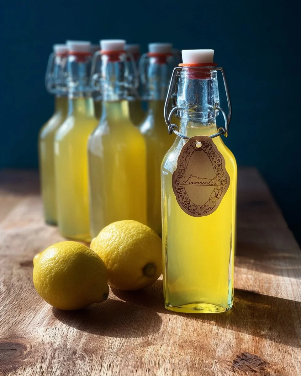 Homemade Limoncello