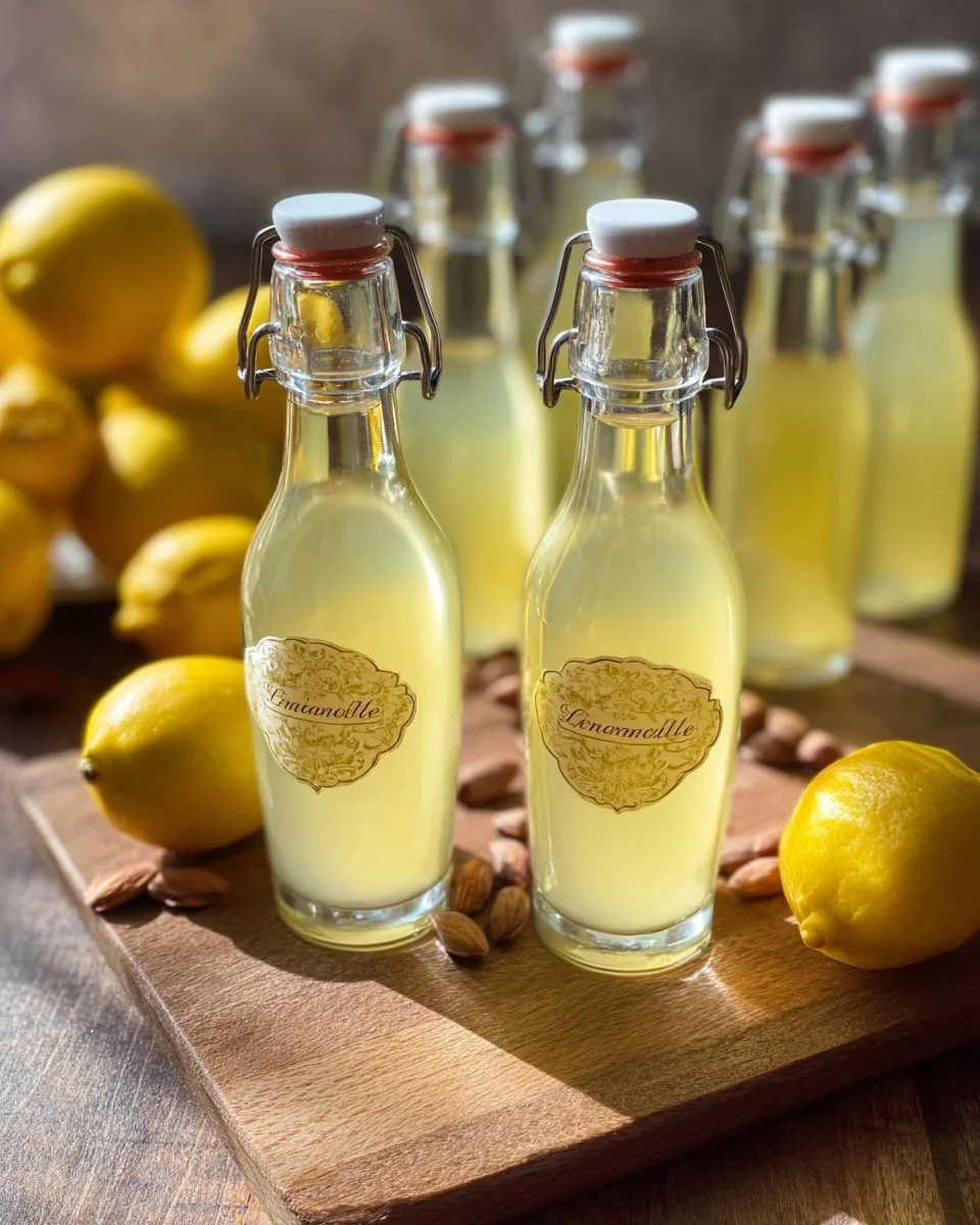 Homemade Limoncello