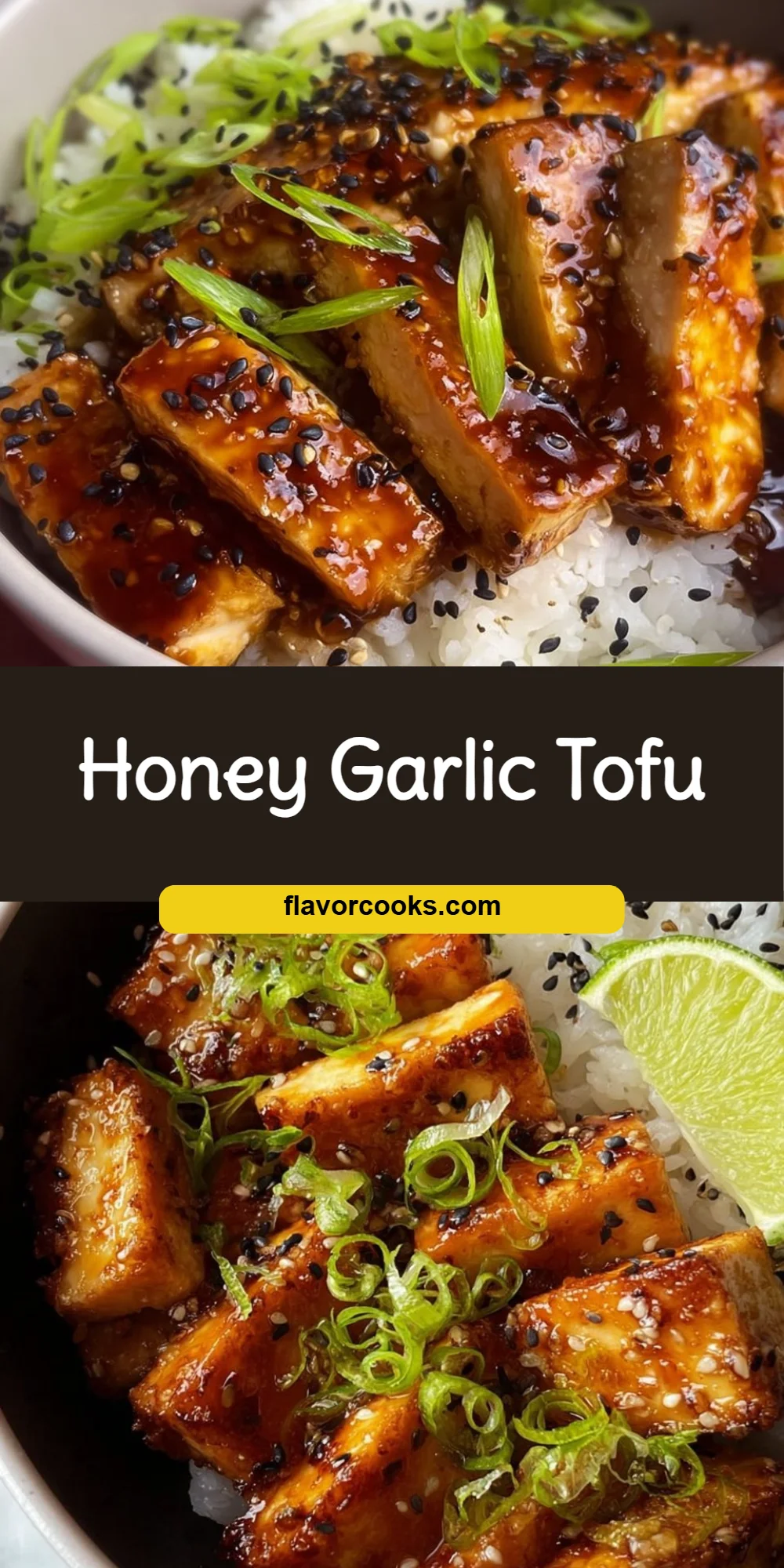 Honey Garlic Tofu