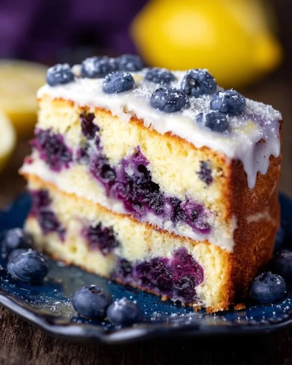Lemon Blueberry Cake
