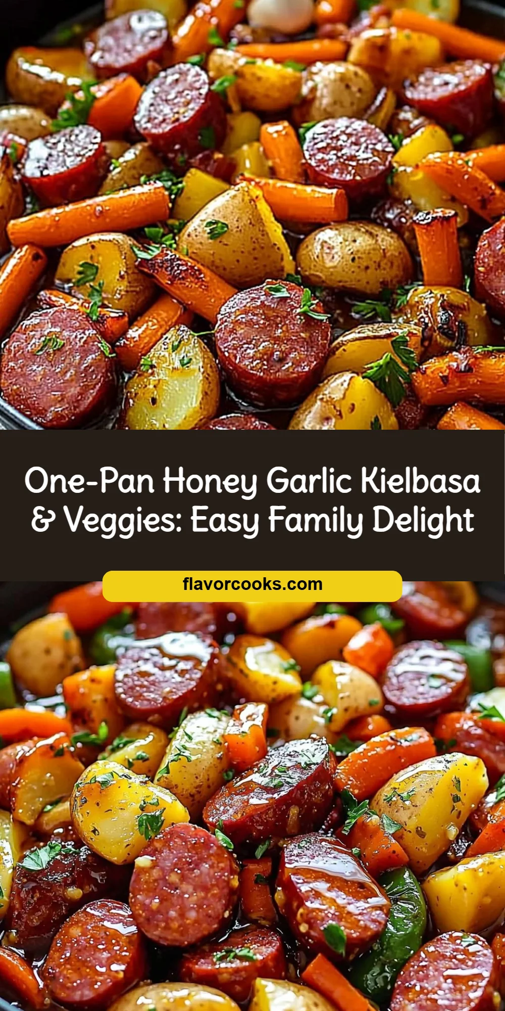 One-Pan Honey Garlic Kielbasa & Veggies: Easy Family Delight