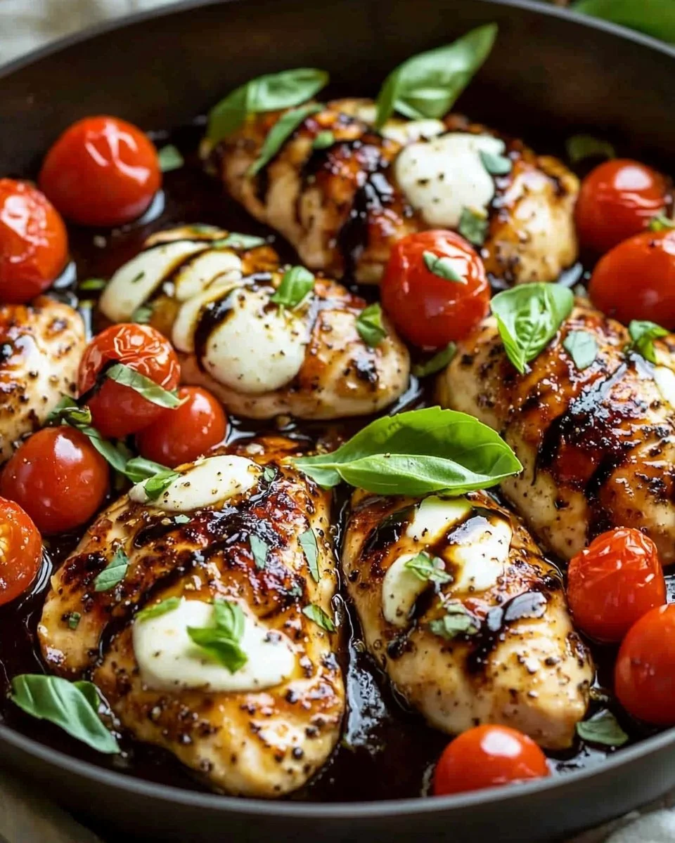 One-Pan Juicy Chicken with Balsamic Sauce