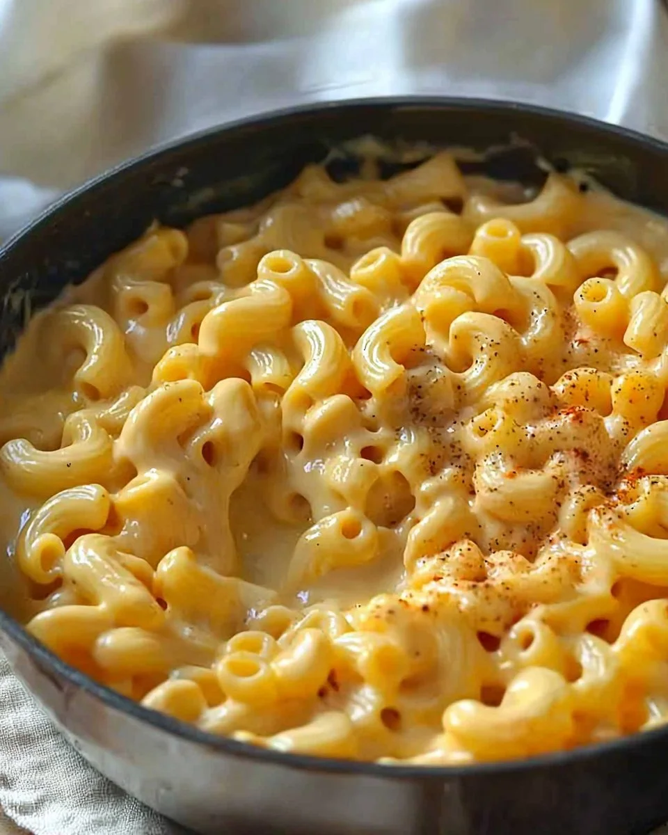 One Pot Creamy Mac and Cheese (Stovetop)