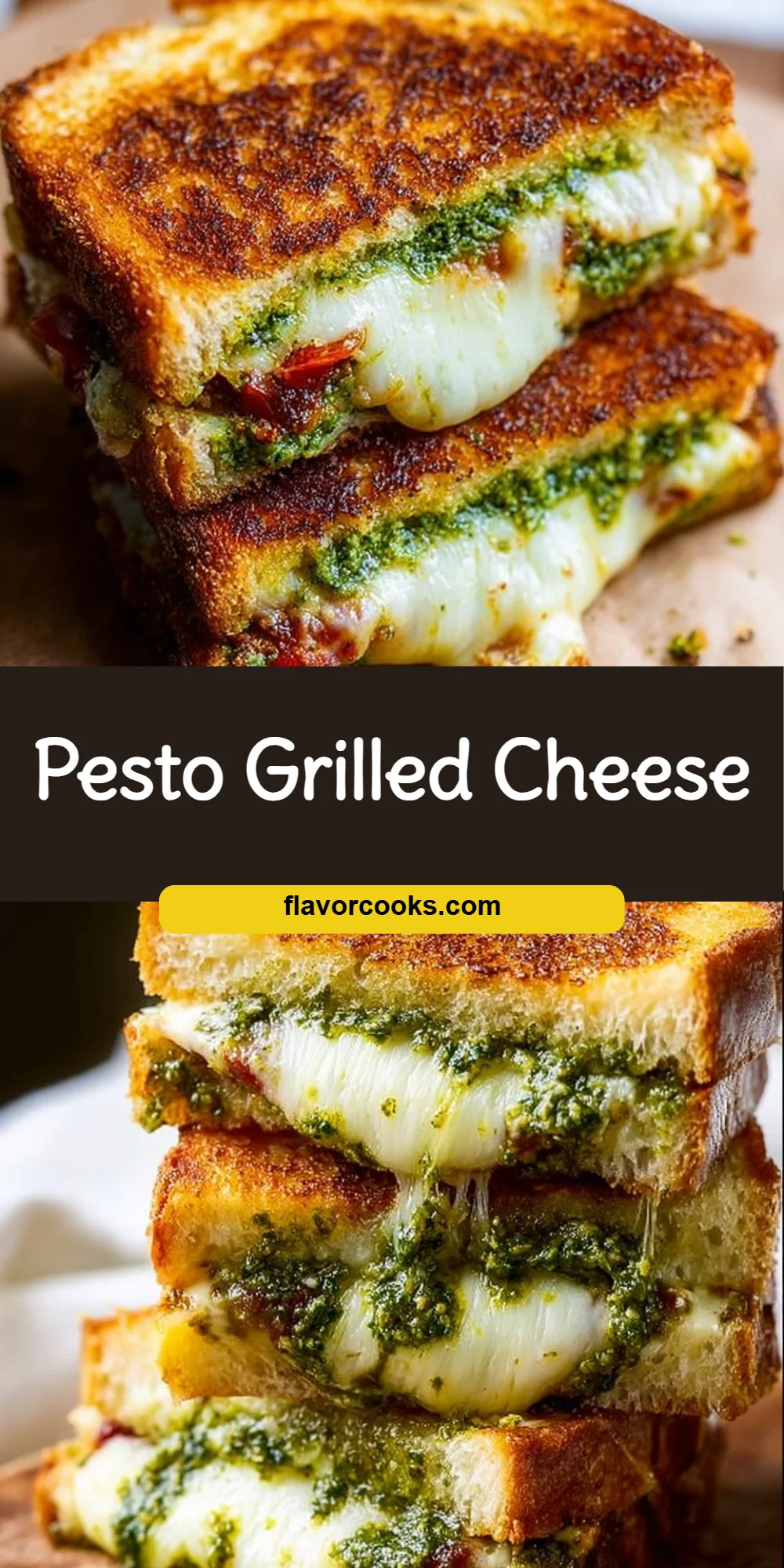 Pesto Grilled Cheese