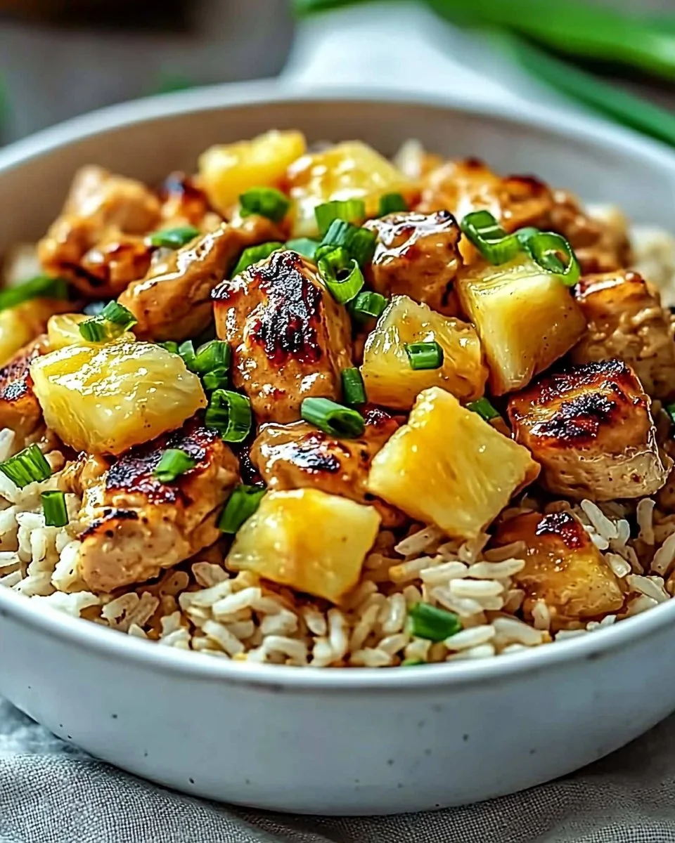Pineapple Chicken and Rice