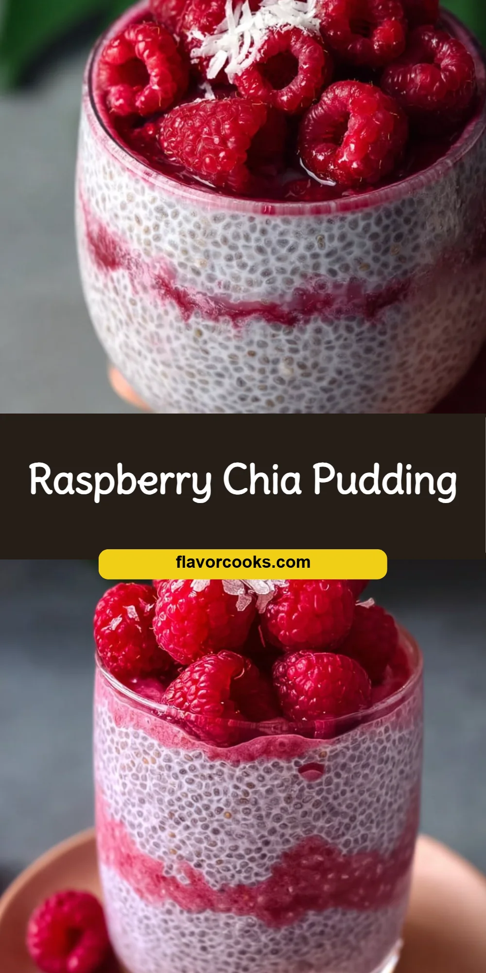 Raspberry Chia Pudding