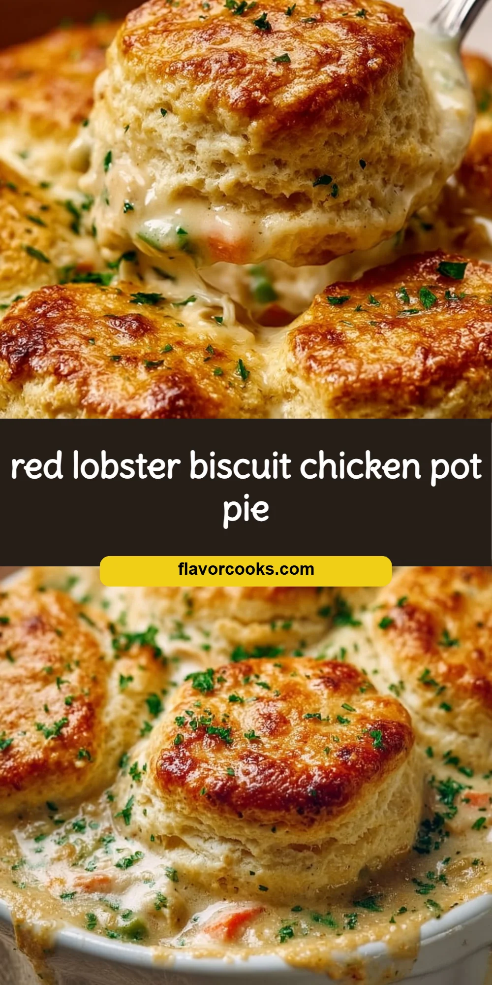 red lobster biscuit chicken pot pie