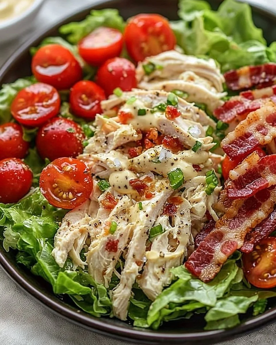 Savory BLT Chicken Salad