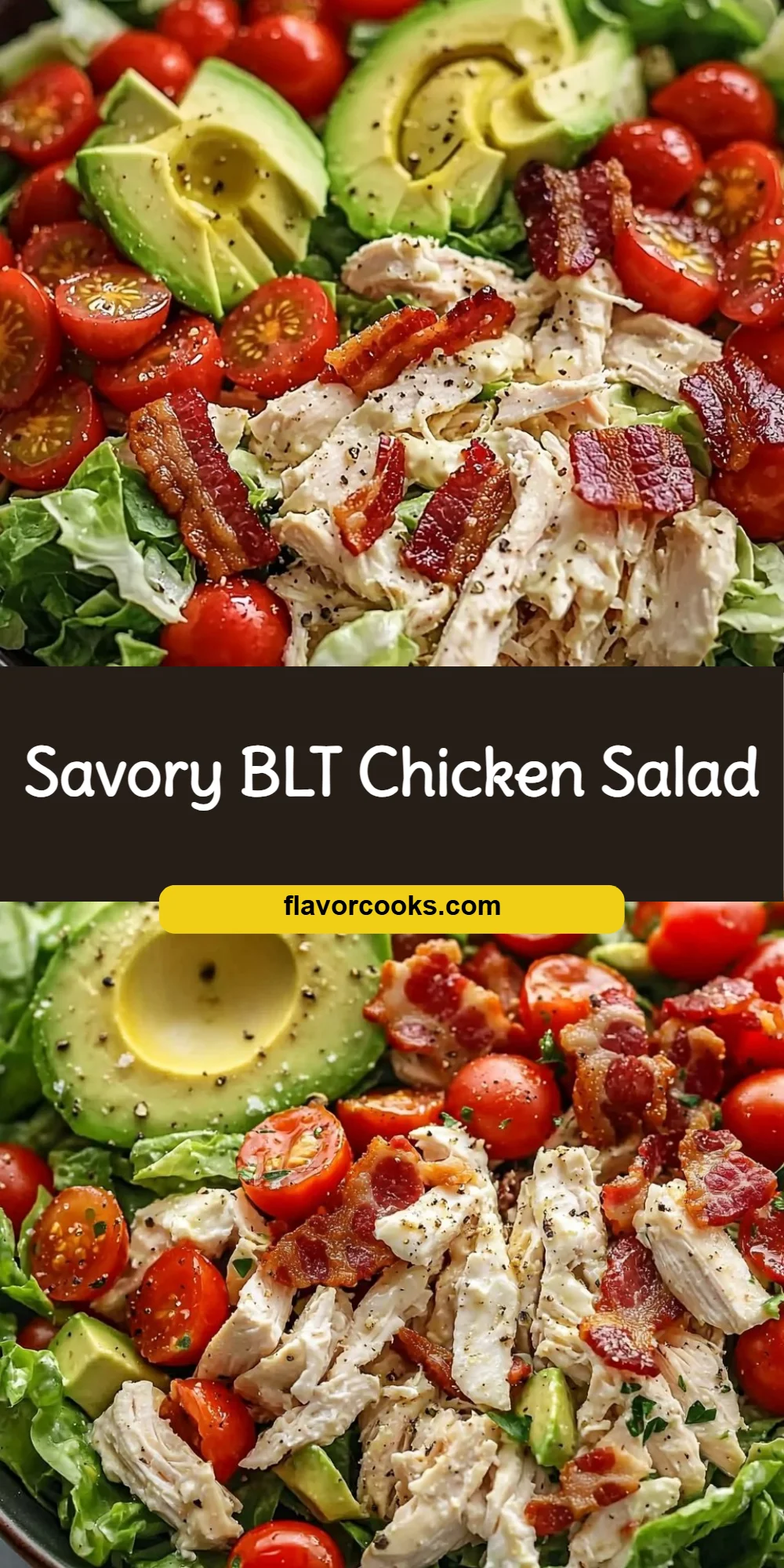 Savory BLT Chicken Salad