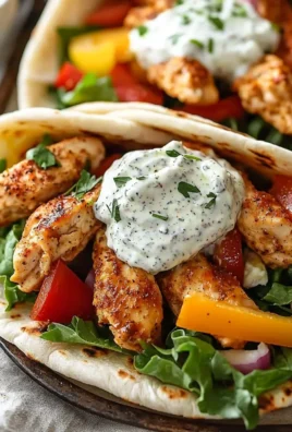 Delicious sheet pan chicken pitas topped with herby ranch dressing