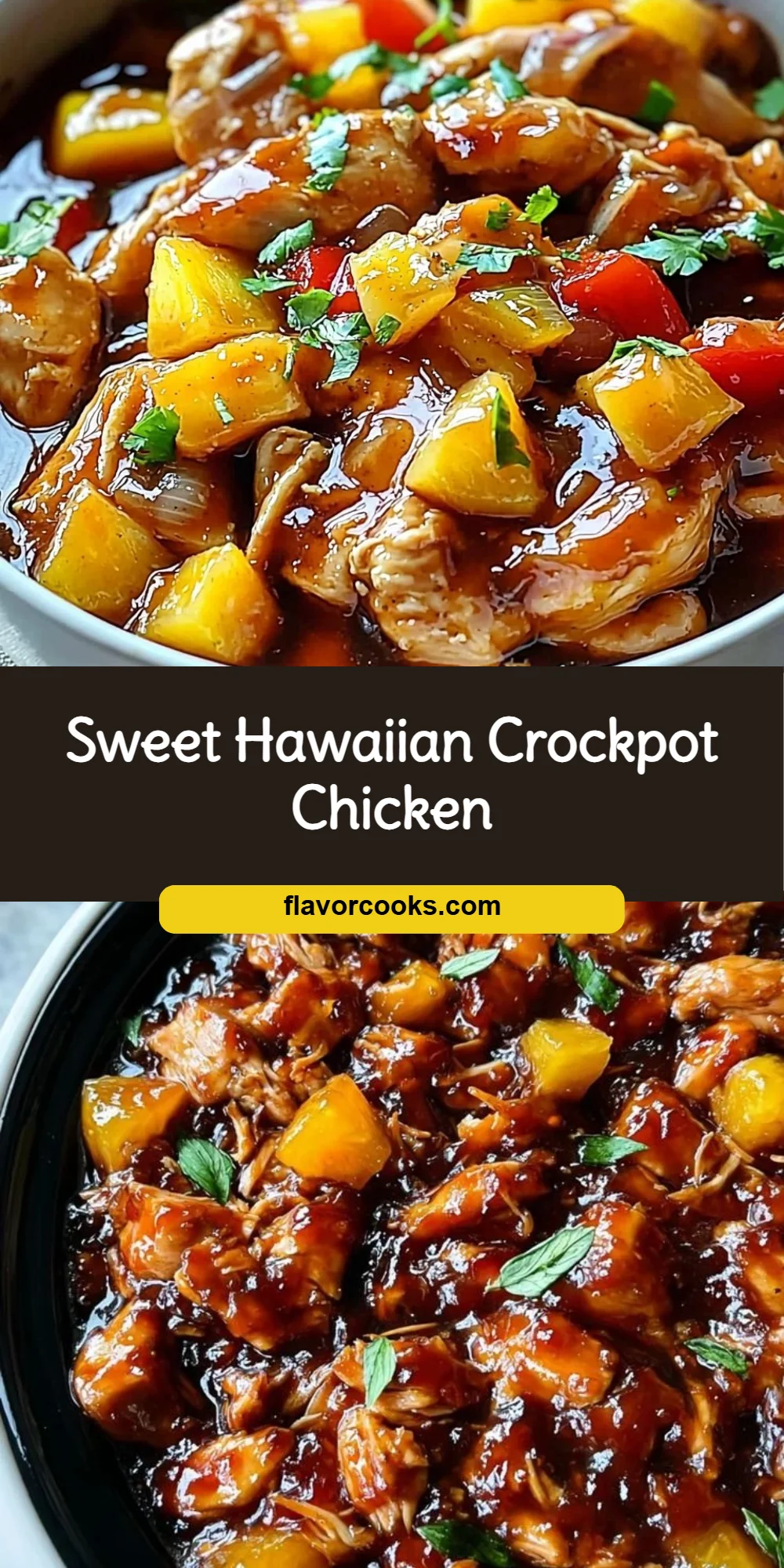 Sweet Hawaiian Crockpot Chicken